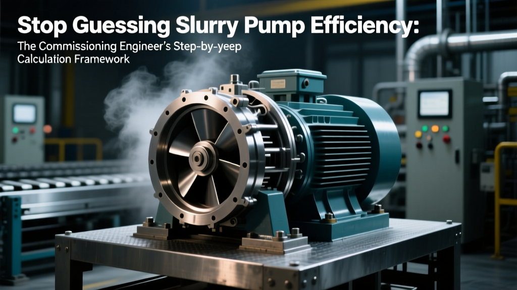 Stop Guessing Slurry Pump Efficiency: The Commissioning Engineer’s Step-by-Step Calculation Framework (With Real-World Worked Examples, Unit Conversion Checks, and API RP 14E Error Traps)