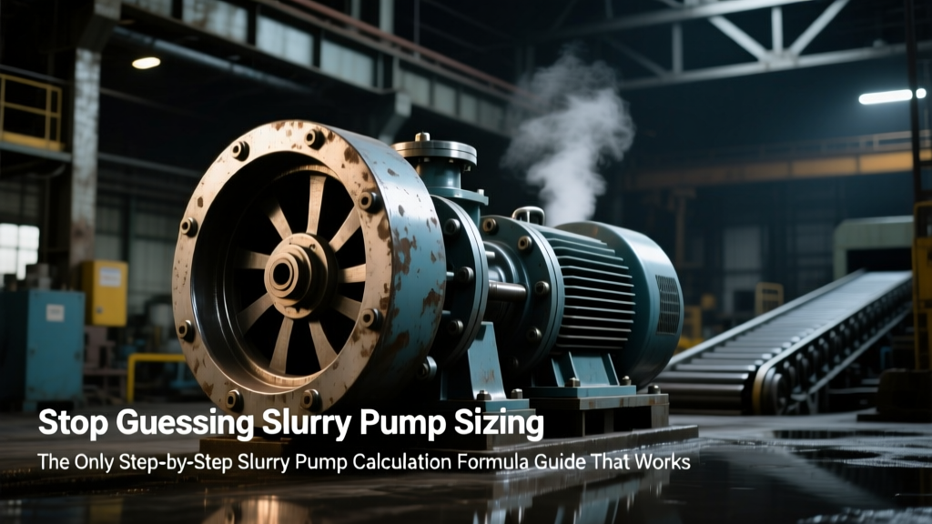 Stop Guessing Slurry Pump Sizing: The Only Step-by-Step Slurry Pump Calculation Formula Guide That Includes Real-World Unit Conversions, API-610 Compliance Checks, and 3 Worked Examples (With Common Error Traps Highlighted)