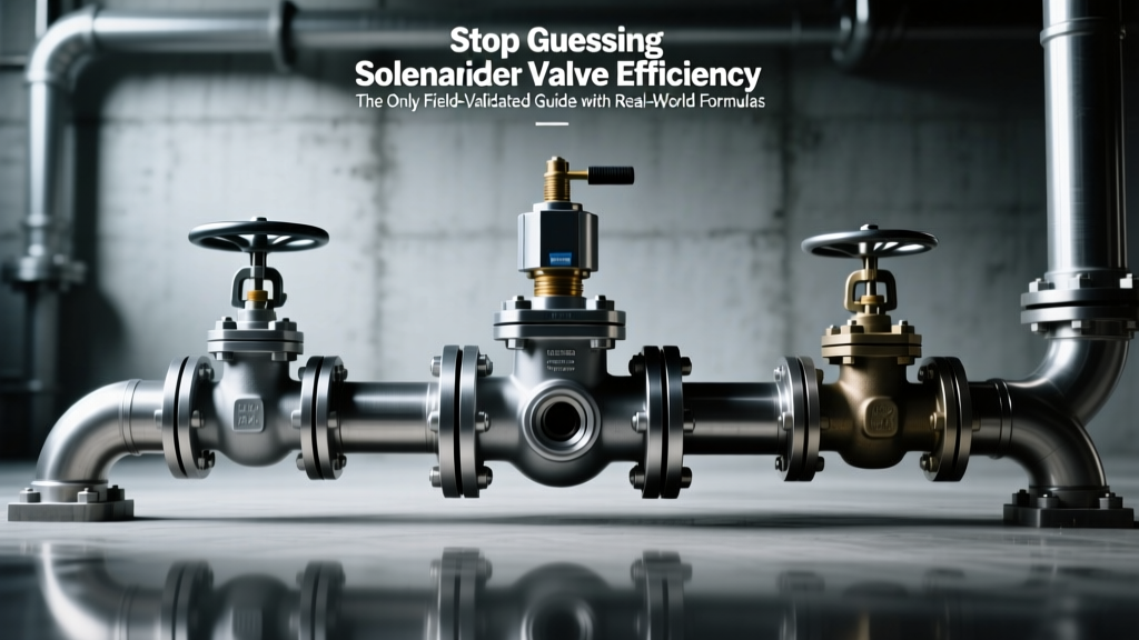 Stop Guessing Solenoid Valve Efficiency: The Only Field-Validated Guide with Real-World Formulas, Unit-Checked Calculations, and API-602–Aligned Isentropic & Volumetric Efficiency Derivations (Not Textbook Theory)