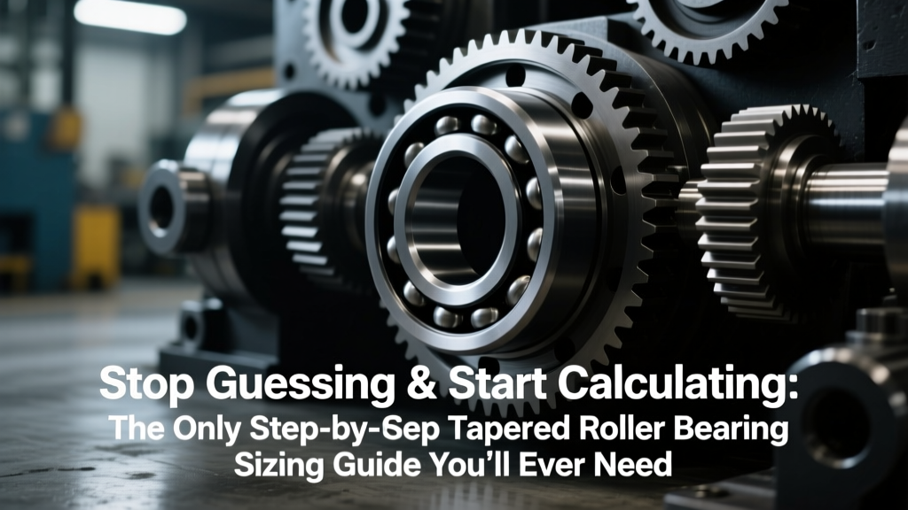 Stop Guessing & Start Calculating: The Only Step-by-Step Tapered Roller Bearing Sizing Guide You’ll Ever Need (With ISO 281 Life Formulas, Real Failure Case Studies, and Timken/SKF/Nachi-Specific Design Pitfalls)