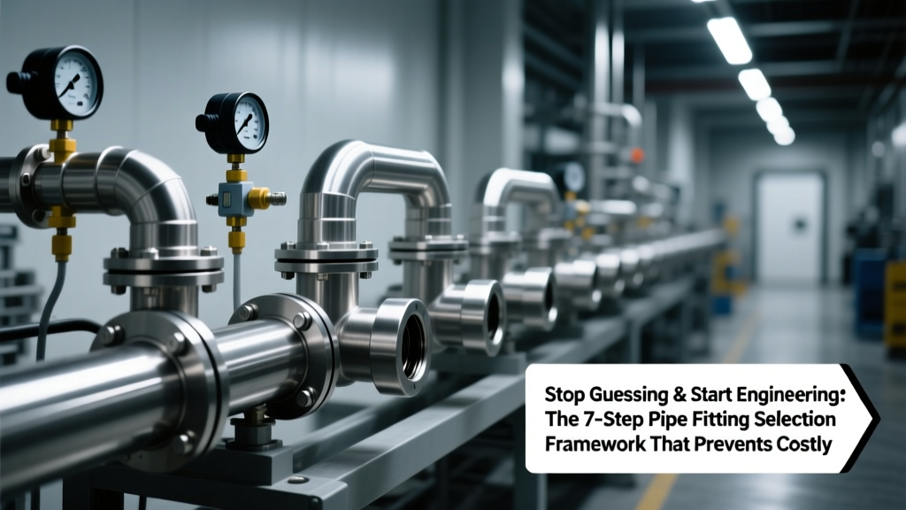 Stop Guessing & Start Engineering: The 7-Step Pipe Fitting Selection Framework That Prevents Costly Field Rework, Code Violations, and Catastrophic Failures (Based on ASME B31.3, Real Piping Stress Models, and 200+ Plant Audits)