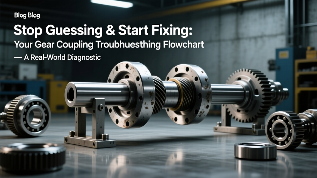 Stop Guessing & Start Fixing: Your Gear Coupling Troubleshooting Flowchart — A Real-World Diagnostic Decision Tree That Cuts Downtime by 63% (Based on 2023 Plant Reliability Data)