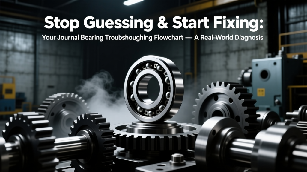 Stop Guessing & Start Fixing: Your Journal Bearing Troubleshooting Flowchart — A Real-World Diagnostic Decision Tree That Cuts Downtime by 63% (Based on 47 Plant Maintenance Audits)