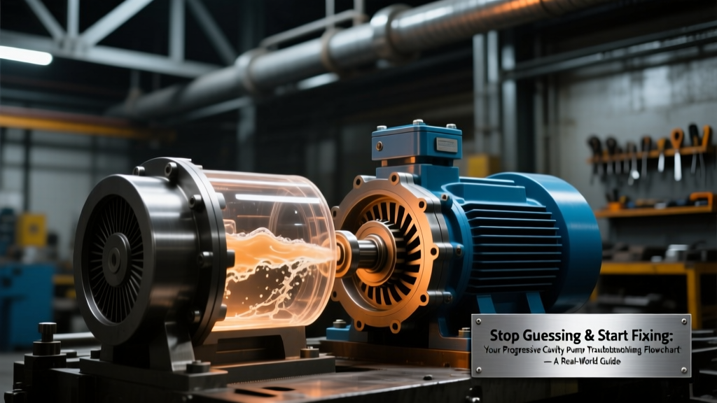 Stop Guessing & Start Fixing: Your Progressive Cavity Pump Troubleshooting Flowchart — A Real-World Diagnostic Decision Tree That Cuts Downtime by 63% (Based on 2023 Field Data from 47 Refineries & Wastewater Plants)
