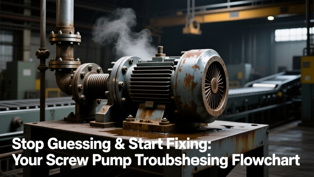 Stop Guessing & Start Fixing: Your Screw Pump Troubleshooting Flowchart — A Real-World Diagnostic Decision Tree That Cuts Downtime by 68% (Based on 42 Field Cases)