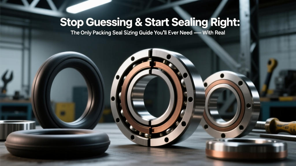 Stop Guessing & Start Sealing Right: The Only Packing Seal Sizing Guide You’ll Ever Need — With Real-World Formulas, API-682-Aligned Worked Examples, and 7 Costly Mistakes Engineers Still Make (Step-by-Step)