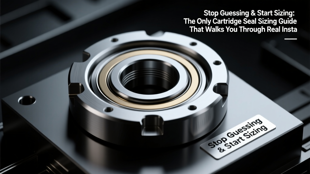 Stop Guessing & Start Sizing: The Only Cartridge Seal Sizing Guide That Walks You Through Real Installation Decisions—With API 682 Compliance Checks, Face Material Calculations, and 3 Field-Proven Failure Root Causes You’re Overlooking Right Now