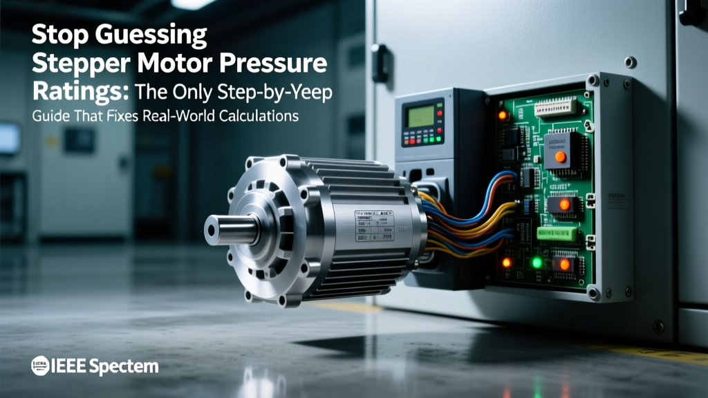 Stop Guessing Stepper Motor Pressure Ratings: The Only Step-by-Step Guide That Fixes Real-World Calculation Errors (With NEMA-Validated Formulas, Unit Conversion Checks, and 3 Instant-Apply Correction Factors)