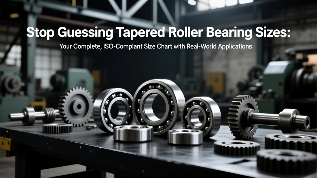 Stop Guessing Tapered Roller Bearing Sizes: Your Complete, ISO-Compliant Size Chart with Real-World Load Ratings, Speed Limits, and Dimensional Tolerances for Timken, SKF, and NTN Bearings