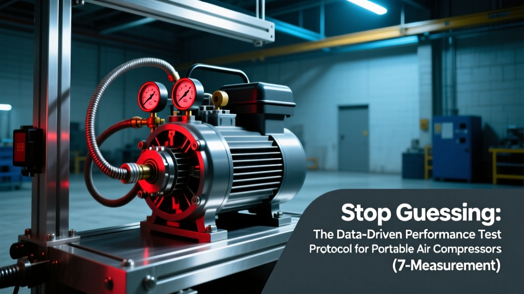 Stop Guessing: The Data-Driven Performance Test Protocol for Portable Air Compressors (7-Measurement Setup, Real-Time Recording, ISO 8573-1 Compliance Checks, and Design Spec Gap Analysis You Can Run in Under 90 Minutes)