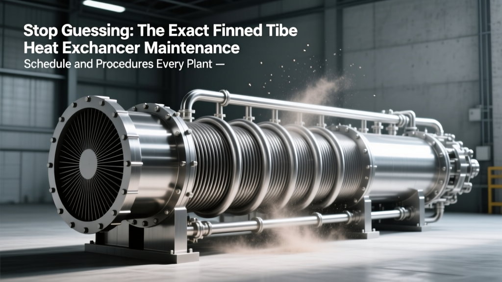 Stop Guessing: The Exact Finned Tube Heat Exchanger Maintenance Schedule and Procedures Every Plant Engineer Needs (Backed by ASME PCC-2 & API RP 584 Data)