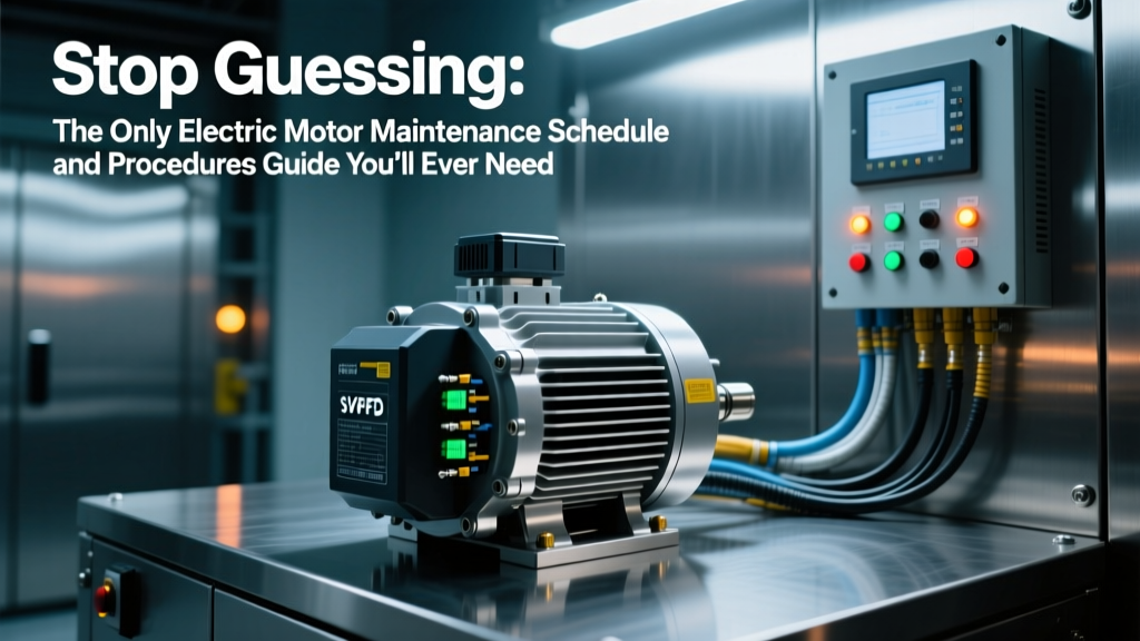 Stop Guessing: The Only Electric Motor Maintenance Schedule and Procedures Guide You’ll Ever Need — Daily Checks, Quarterly Inspections, and Overhaul Intervals Backed by IEEE 112 & NEMA MG-1 Standards