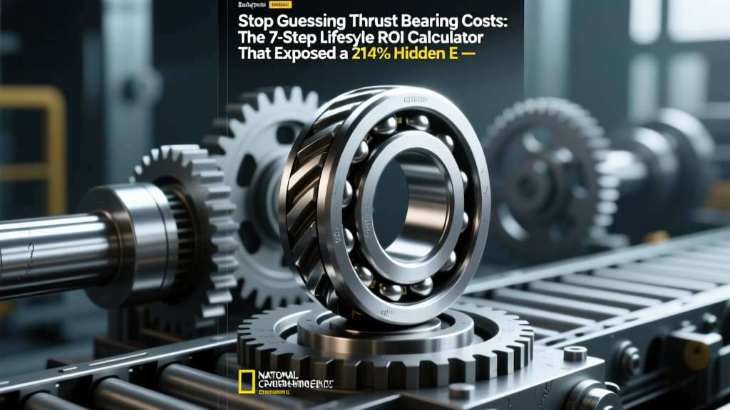 Stop Guessing Thrust Bearing Costs: The 7-Step Lifecycle ROI Calculator That Exposed a 214% Hidden Energy Surcharge in a Refinery’s Axial Compressor Trains — Real ISO 281 Data, Maintenance Intervals, and Replacement Planning Included