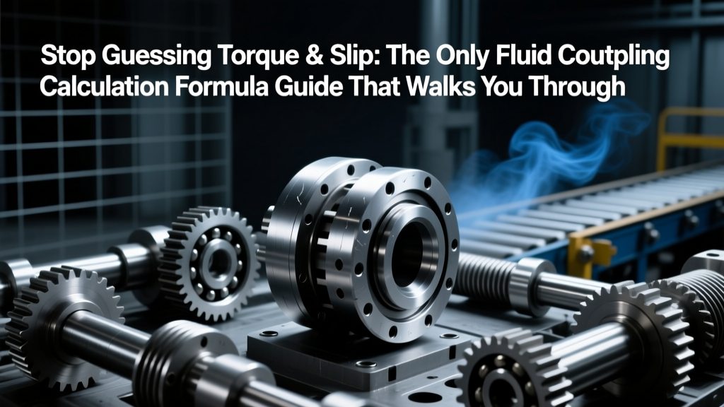 Stop Guessing Torque & Slip: The Only Fluid Coupling Calculation Formula Guide That Walks You Through Real-World Unit Conversions, Avoids 7 Critical Errors, and Matches ISO 10816 Alignment Tolerances — With 3 Fully Solved Industrial Examples