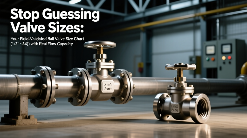 Stop Guessing Valve Sizes: Your Field-Validated Ball Valve Size Chart (1/2"–24") with Real Flow Capacities, Pressure Ratings, and Dimensional Tolerances—No More Oversizing, Undersizing, or Costly Rework