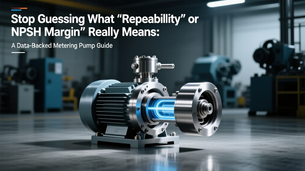 Stop Guessing What 'Repeatability' or 'NPSH Margin' Really Means: A Data-Backed Metering Pump Terminology and Glossary Built for Engineers Who’ve Lost Hours to Misinterpreted Specs and Failed Calibration Verifications