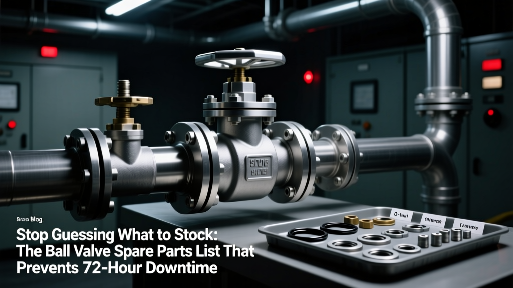 Stop Guessing What to Stock: The Ball Valve Spare Parts List That Prevents 72-Hour Downtime (Critical, Insurance & Consumable Parts + Exact Quantities, Storage Rules & Obsolescence Alerts)