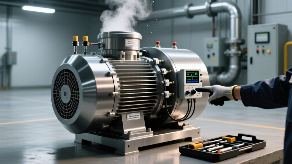 Stop Guessing When Your Screw Compressor Will Fail: The Exact 7-Step Vibration Monitoring Setup (Sensor Placement, Baseline Capture, Trend Thresholds) That Cuts Unplanned Downtime by 68%—Backed by ISO 10816 & Field Data from 42 Industrial Sites