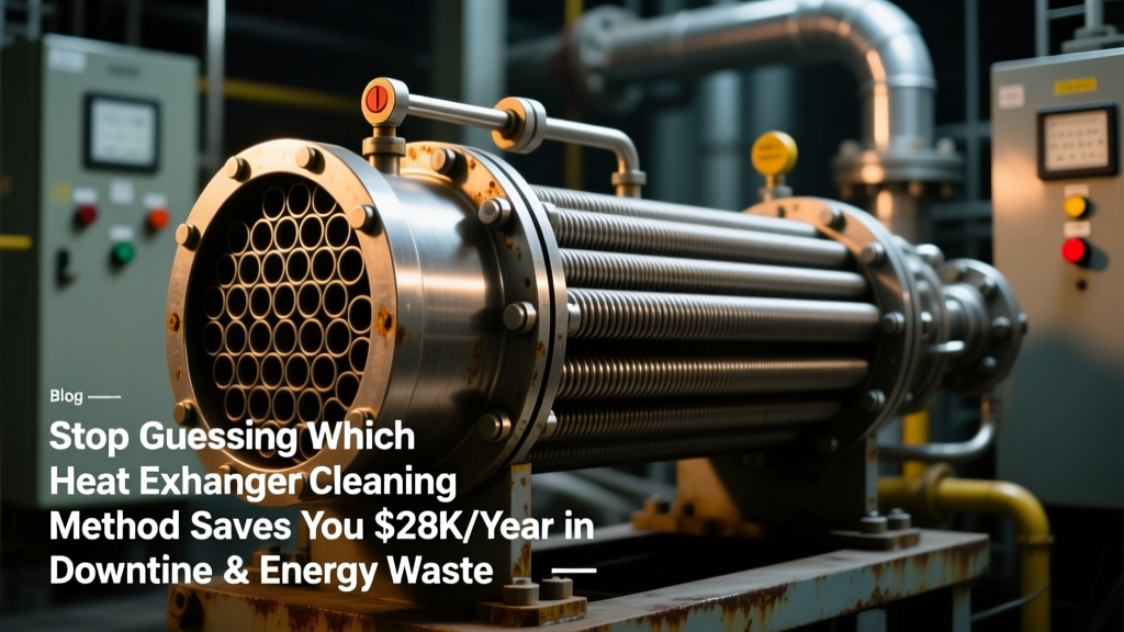 Stop Guessing Which Heat Exchanger Cleaning Method Saves You $28K/Year in Downtime & Energy Waste — Here’s Exactly When to Use Ball Cleaning vs. Hydroblasting (With Real Plant Data & Brand-Specific Protocols from Alfa Laval, SPX Flow, and Kelvion)