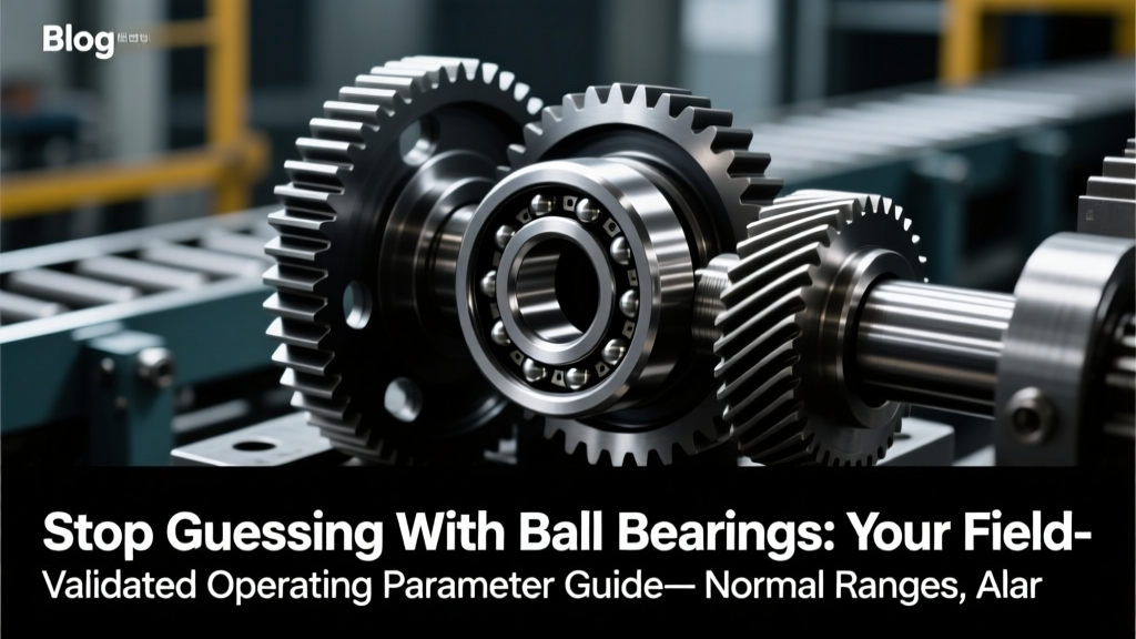 Stop Guessing With Ball Bearings: Your Field-Validated Operating Parameter Guide—Normal Ranges, Alarm Setpoints, Trip Limits & Real-Time Monitoring Protocols That Prevent Catastrophic Failure (ISO 281 & API RP 686 Compliant)