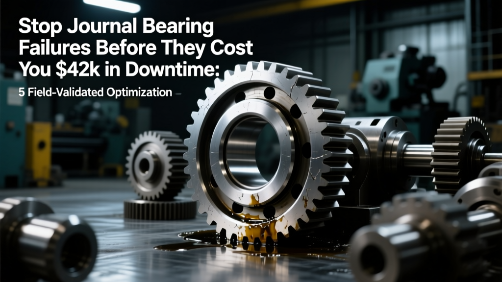 Stop Journal Bearing Failures Before They Cost You $42k in Downtime: 5 Field-Validated Optimization Methods (Operating Point, Impeller Trim, System Curve & More)