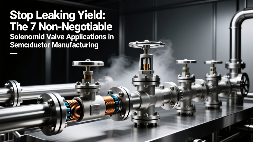 Stop Leaking Yield: The 7 Non-Negotiable Solenoid Valve Applications in Semiconductor Manufacturing That Every Fab Engineer Overlooks (And How to Fix Them in <48 Hours)