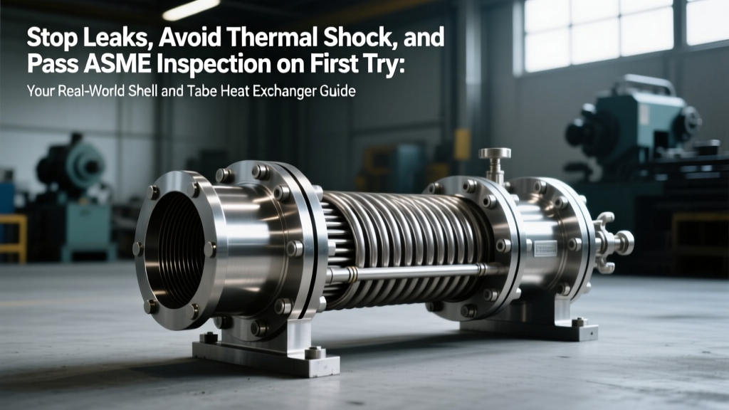 Stop Leaks, Avoid Thermal Shock, and Pass ASME Inspection on First Try: Your Real-World Shell and Tube Heat Exchanger Installation Guide — 7 Critical Steps Most Engineers Skip (Including TEMA-Aligned Alignment & Fouling-Aware Commissioning)