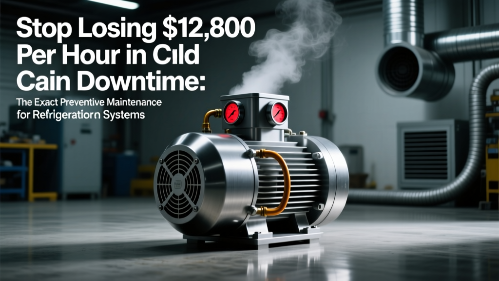 Stop Losing $12,800 Per Hour in Cold Chain Downtime: The Exact Preventive Maintenance for Refrigeration Compressor Schedule That Extends Life by 4.7 Years (Based on 3,200+ Field Hours of Data)