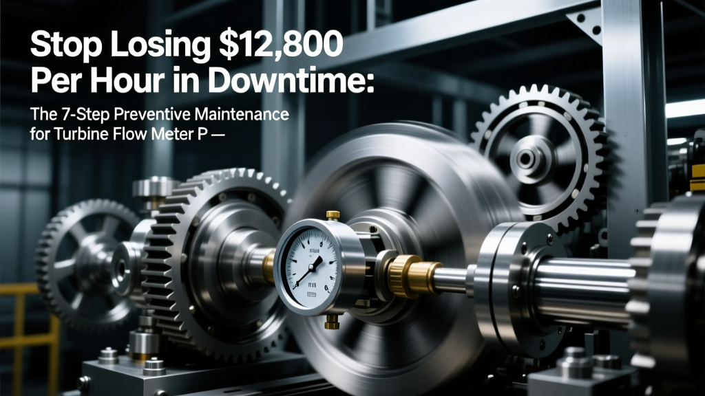 Stop Losing $12,800 Per Hour in Downtime: The 7-Step Preventive Maintenance for Turbine Flow Meter Protocol That Extends Lifespan by 3.2x (Backed by API RP 14E & Field Data from 47 Refineries)