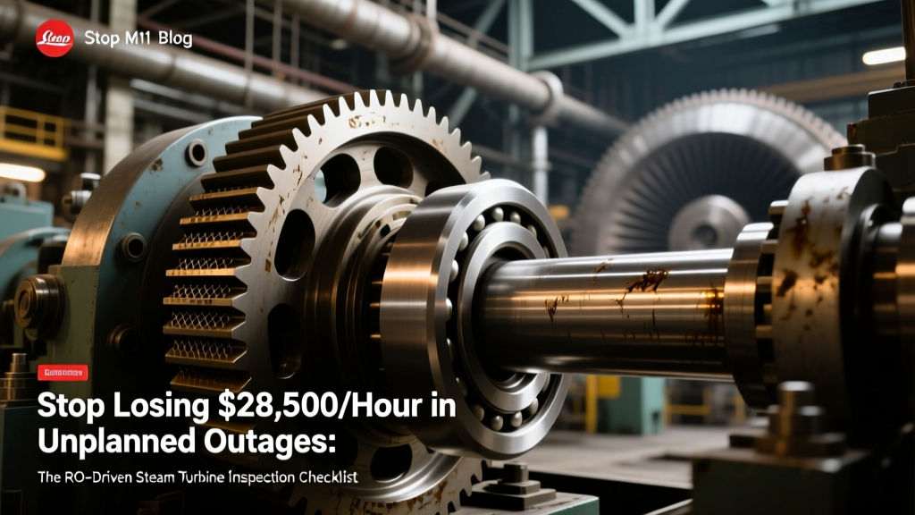 Stop Losing $28,500/Hour in Unplanned Outages: The ROI-Driven Steam Turbine Inspection Checklist and Procedure — Visual Checks, Precision Measurements & Audit-Ready Documentation (ASME PCC-2 & API RP 686 Compliant)