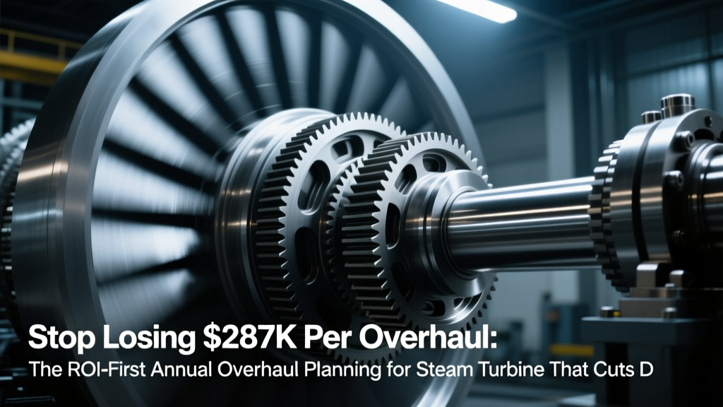 Stop Losing $287K Per Overhaul: The ROI-First Annual Overhaul Planning for Steam Turbine That Cuts Downtime by 34% (Scope, Parts, Labor, Schedule & Quality—All Tied to Hard Cost Metrics)