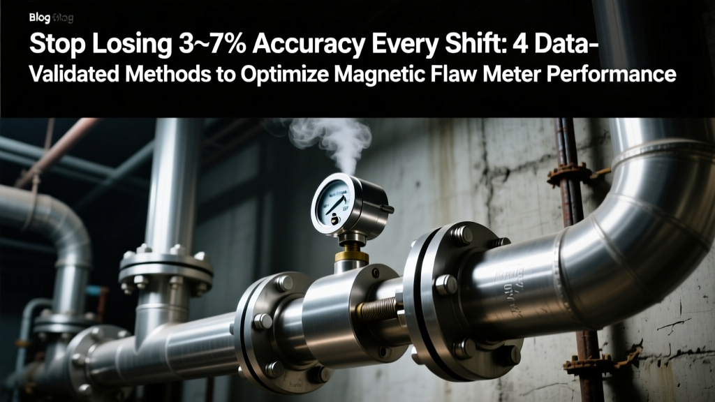 Stop Losing 3–7% Accuracy Every Shift: 4 Data-Validated Methods to Optimize Magnetic Flow Meter Performance (Including Operating Point Adjustment, Impeller Trimming & System Curve Modification)