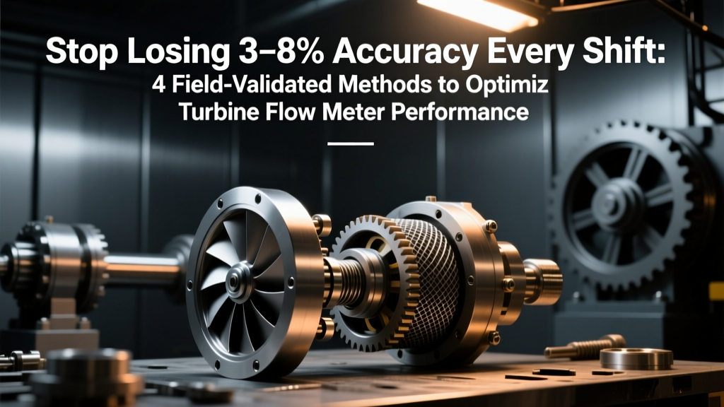 Stop Losing 3–8% Accuracy Every Shift: 4 Field-Validated Methods to Optimize Turbine Flow Meter Performance (Including Impeller Trimming, Operating Point Tuning & System Curve Alignment)