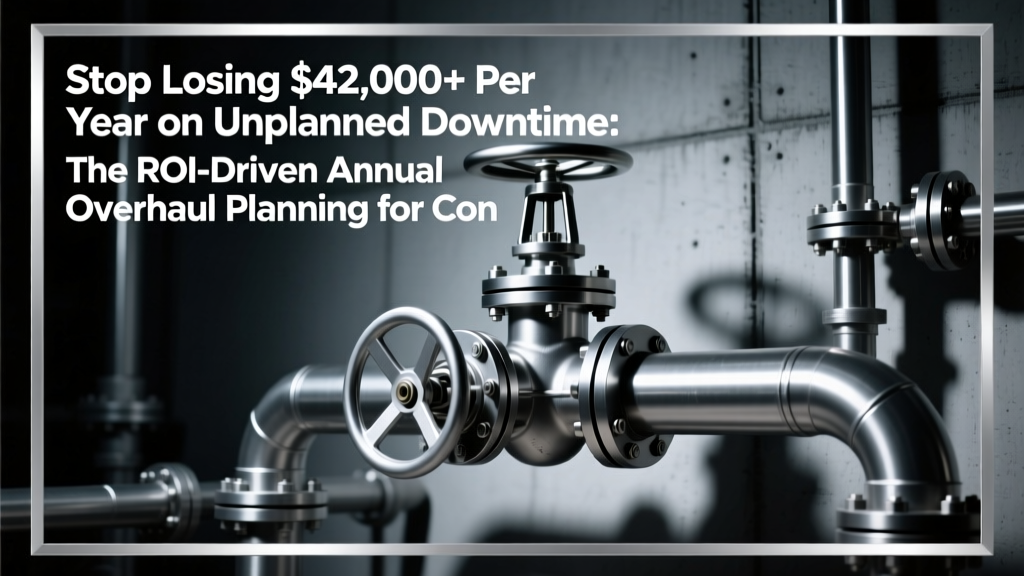 Stop Losing $42,000+ Per Year on Unplanned Downtime: The ROI-Driven Annual Overhaul Planning for Control Valve Framework That Cuts Labor Waste by 37% and Eliminates Last-Minute Part Scrambles