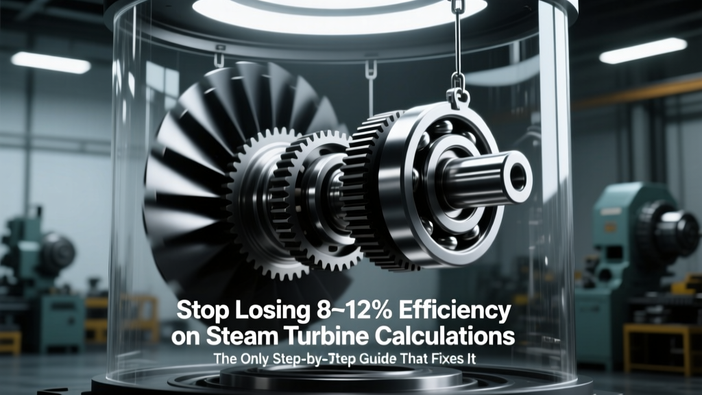 Stop Losing 8–12% Efficiency on Steam Turbine Calculations: The Only Step-by-Step Guide That Fixes Unit Conversion Errors, Catches Isentropic Assumption Pitfalls, and Delivers ASME-Compliant Formulas with Real Power Plant Worked Examples (Including HP/IP/LP Staging)