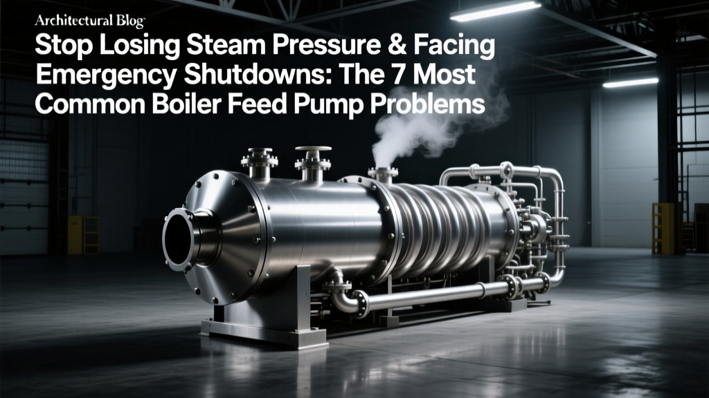 Stop Losing Steam Pressure & Facing Emergency Shutdowns: The 7 Most Common Boiler Feed Pump Problems (With Real-World Diagnostics, Root-Cause Maps, and Step-by-Step Field Repairs You Can Do Today)