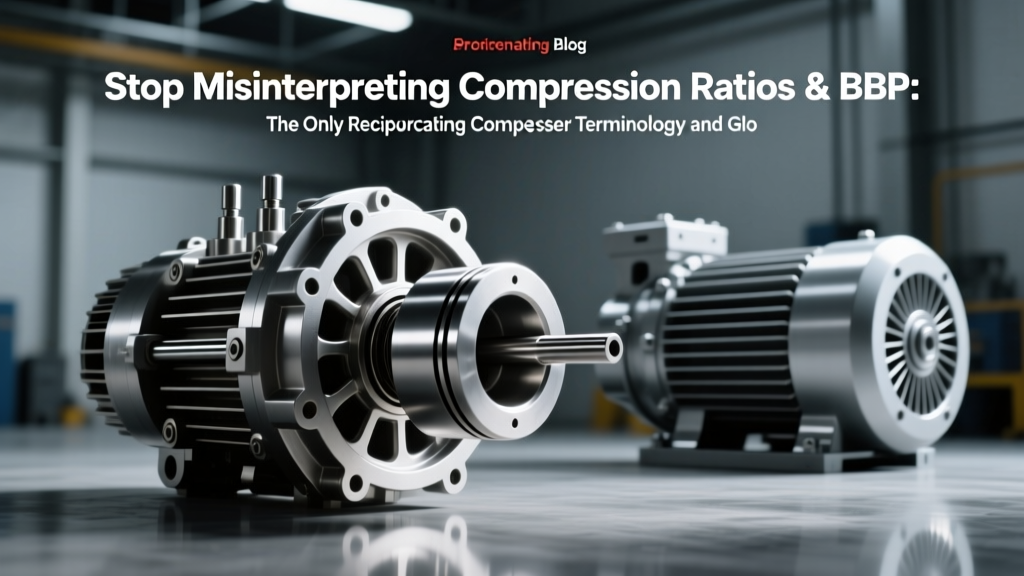 Stop Misinterpreting Compression Ratios & BHP: The Only Reciprocating Compressor Terminology and Glossary Engineers Actually Use On Shift (With Real Plant Calculations, API 1104 Alignment, and ISO 1217 Test Bench Validation)
