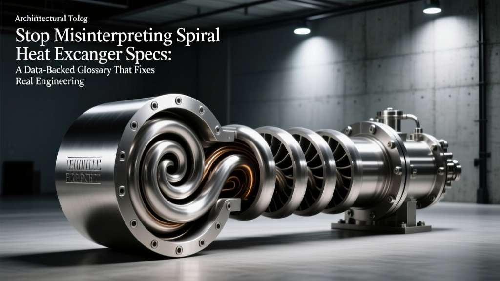 Stop Misinterpreting Spiral Heat Exchanger Specs: A Data-Backed Glossary That Fixes Real Engineering Errors (LMTD, Fouling Factor, TEMA Class, Pressure Drop & More)
