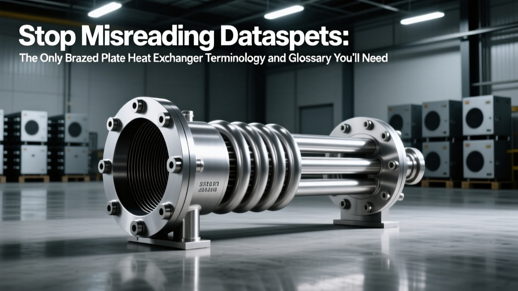 Stop Misreading Datasheets: The Only Brazed Plate Heat Exchanger Terminology and Glossary You’ll Need to Avoid Costly Sizing Errors, Design Rework, and Field Failures (With Real-World Examples from Alfa Laval, SWEP, and Danfoss)