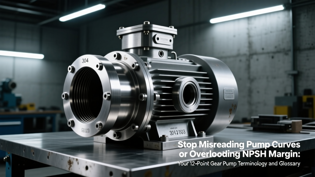 Stop Misreading Pump Curves or Overlooking NPSH Margin: Your 12-Point Gear Pump Terminology and Glossary Checklist (Engineers & Technicians Use This Daily)