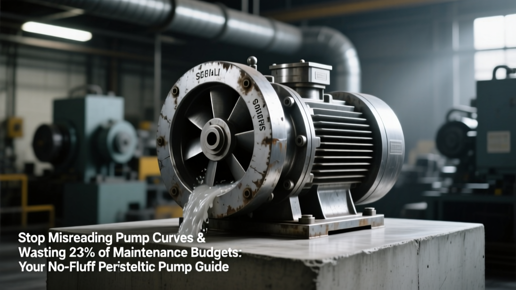 Stop Misreading Pump Curves & Wasting 23% of Maintenance Budgets: Your No-Fluff Peristaltic Pump Terminology and Glossary — With Real NPSH Calculations, ISO 8573-1 Compliance Benchmarks, and 7 Field-Validated Definitions You’re Getting Wrong Right Now