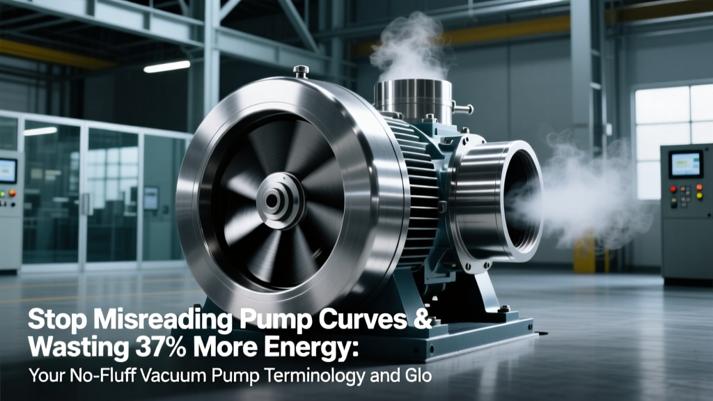 Stop Misreading Pump Curves & Wasting 37% More Energy: Your No-Fluff Vacuum Pump Terminology and Glossary — 42 Precisely Defined Terms (with Real NPSHr Calculations, ISO 8573-1 Class Examples, and Edwards vs. Leybold Spec Comparisons)