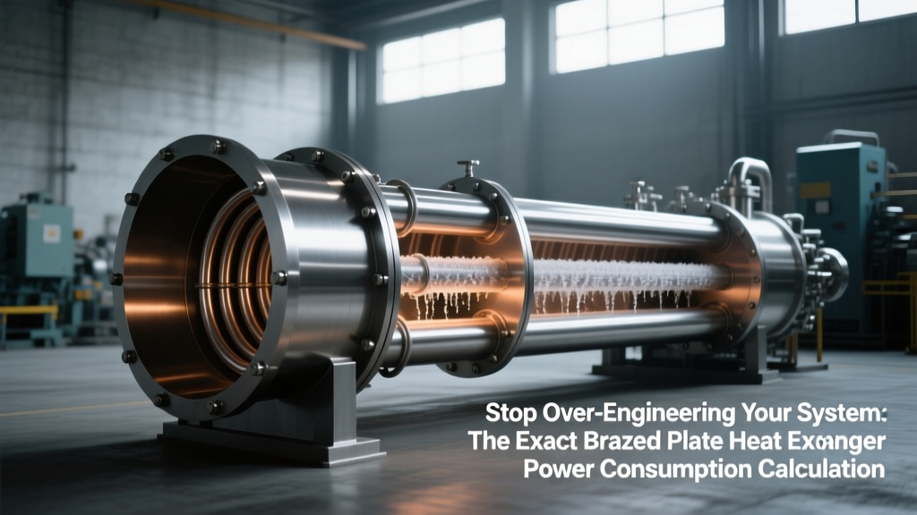 Stop Over-Engineering Your System: The Exact Brazed Plate Heat Exchanger Power Consumption Calculation You’re Missing (With Real-World LMTD, Fouling, and Pumping Power Formulas + 3 Worked Examples)
