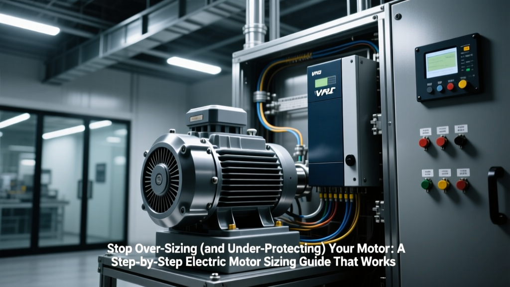 Stop Over-Sizing (and Under-Protecting) Your Motor: A Step-by-Step Electric Motor Sizing Guide That Prioritizes Safety, Compliance, and Real-World Load Behavior—Not Just Horsepower Sheets