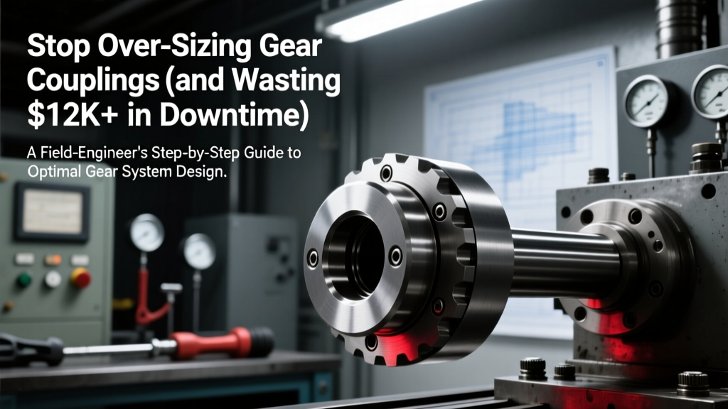 Stop Over-Sizing Gear Couplings (and Wasting $12K+ in Downtime): A Field-Engineer’s Step-by-Step Gear Coupling Sizing Guide with Real Drive Train Formulas, 3 Worked Examples, and the 5 Installation Mistakes That Cause 78% of Premature Failures — Based on API RP 14E & ISO 10441 Data