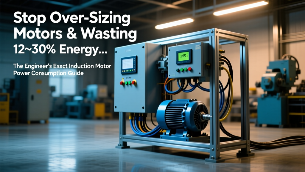 Stop Over-Sizing Motors & Wasting 12–30% Energy: The Engineer’s Exact Induction Motor Power Consumption Calculation Guide — Including NEMA Premium Efficiency Corrections, Real-World Worked Examples (7.5 HP & 150 kW), and 5 Field-Validated Optimization Tactics You’re Missing.