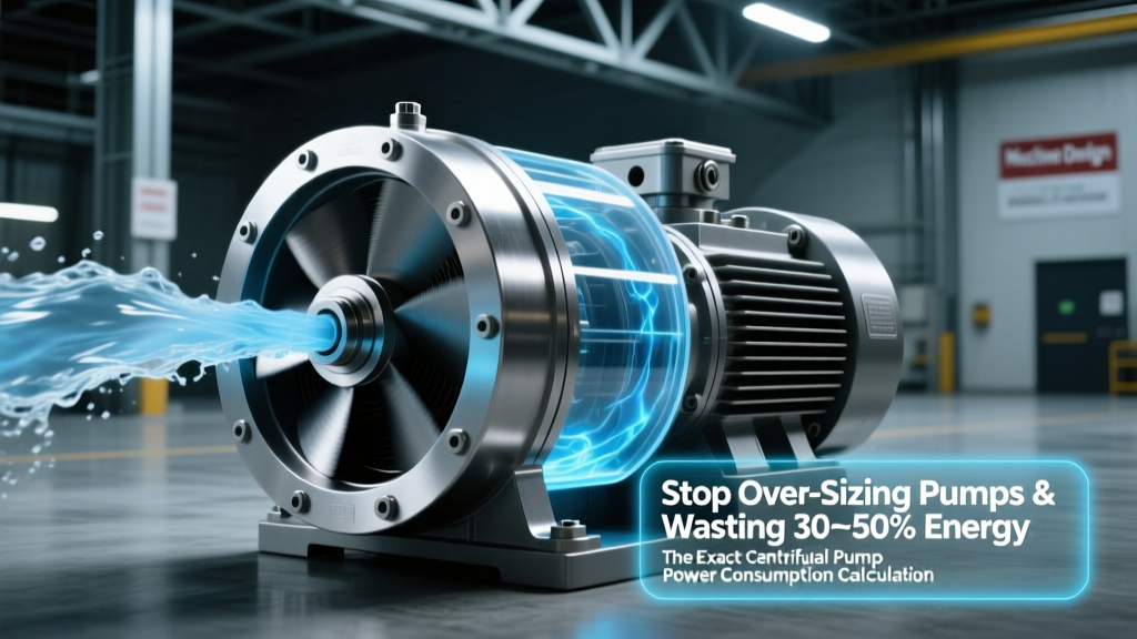 Stop Over-Sizing Pumps & Wasting 30–50% Energy: The Exact Centrifugal Pump Power Consumption Calculation Formula (with Real-World Worked Examples, Unit Conversion Checks, and ISO 5198 Validation Steps)