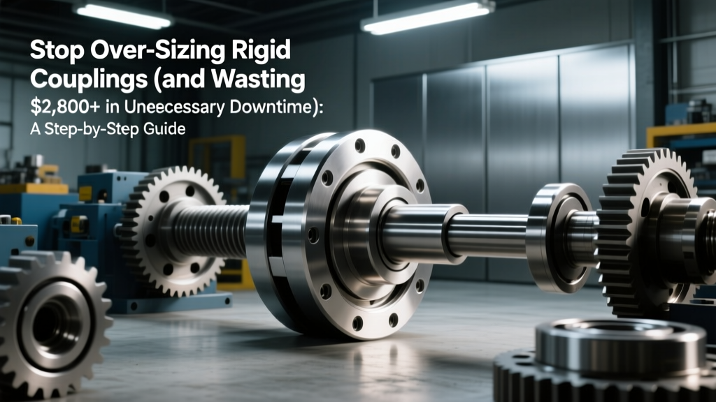 Stop Over-Sizing Rigid Couplings (and Wasting $2,800+ in Unnecessary Downtime): A Step-by-Step Rigid Coupling Sizing Guide with Real-World Formulas, 3 Worked Examples, and the 5 Costliest Mistakes Engineers Miss Every Day