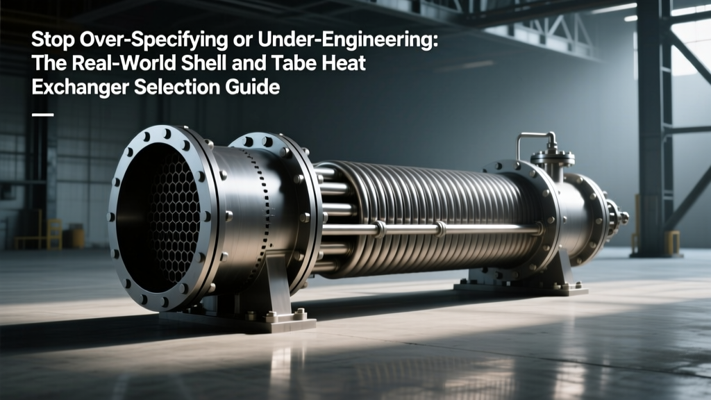 Stop Over-Specifying or Under-Engineering: The Real-World Shell and Tube Heat Exchanger Selection Guide That Engineers Actually Use (Not Sales Brochures) — Sizing, TEMA Class Matching, Material Pitfalls, and 4 Critical Application Checks You’re Missing