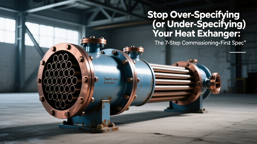 Stop Over-Specifying (or Under-Specifying) Your Heat Exchanger: The 7-Step Commissioning-First Specification Checklist That Cuts Rework by 62% and Prevents Costly Field Modifications During Installation
